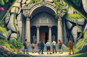 エトルリアの墓を探る歴史映画