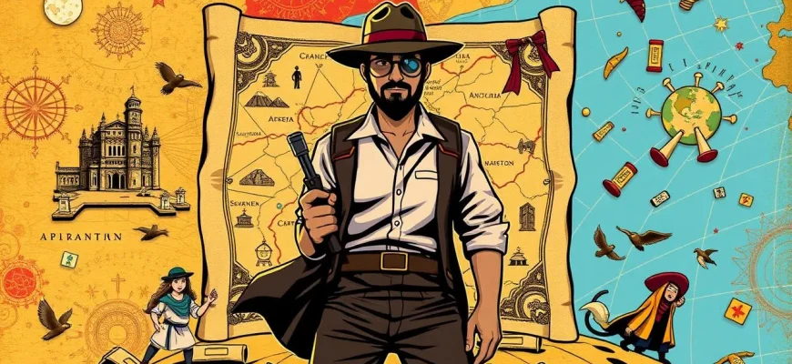 探検と年代記を求める冒険映画