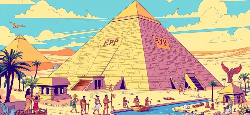 ピラミッド建設の歴史映画10選