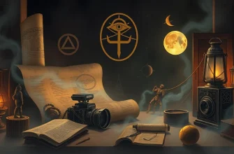 古代の護符のミステリ映画