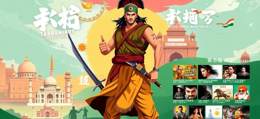 インドの歴史と戦士たちを描く映画