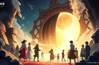 神秘的な異世界へのポータル映画