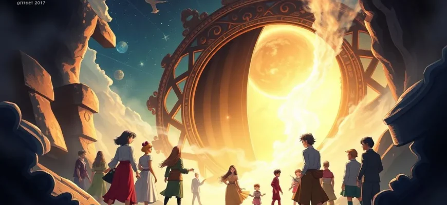 神秘的な異世界へのポータル映画