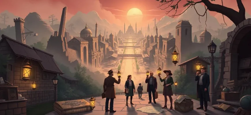 謎の失われた都市を探る映画