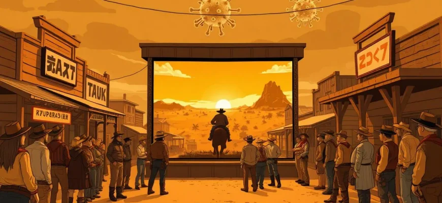 ウエスタン映画の疫病とウイルス