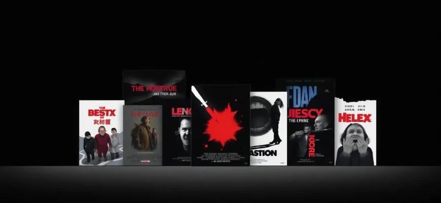 恐怖映画の厳選リスト：年齢制限付き