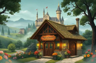 ファンタジーとレストランの世界