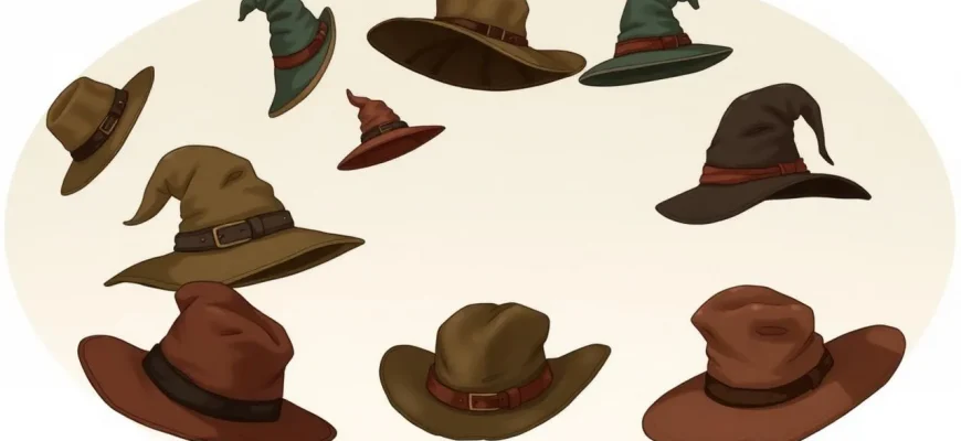 帽子をテーマにしたファンタジー映画の世界