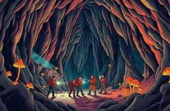 ソビエト映画の洞窟探検