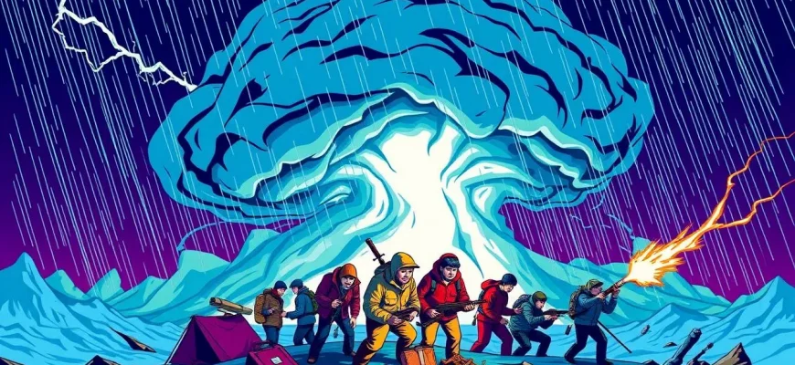 嵐の中での生存を描いた冒険映画