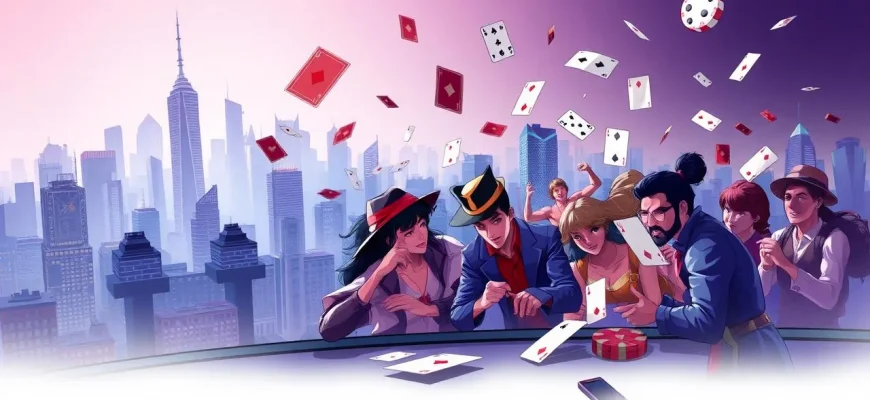 カードゲームのスリラームービー