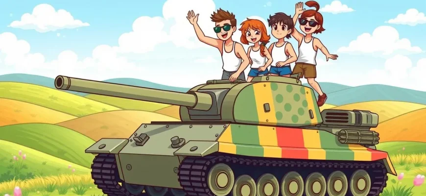 タンク乗りのコメディ映画10選
