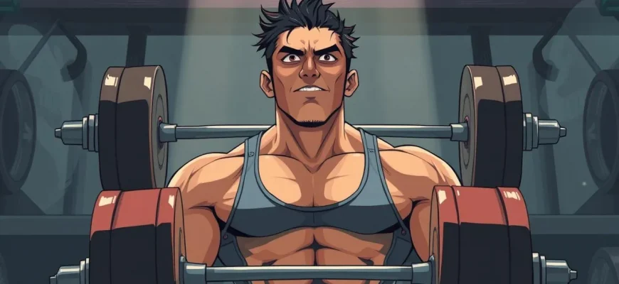 重量挙げのスリラーフィルム