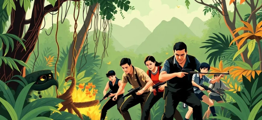 ジャングルアクション映画のベスト10