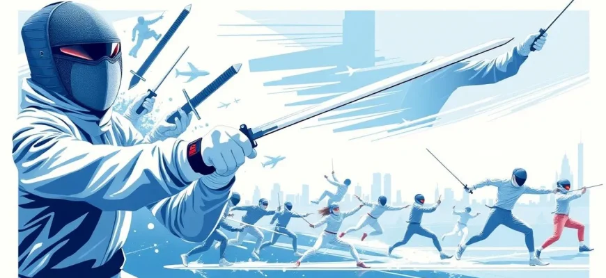 フェンシングアクション映画のベスト10