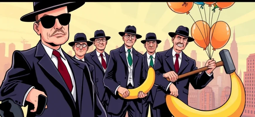 ギャングを笑いに変える!コメディ映画特集