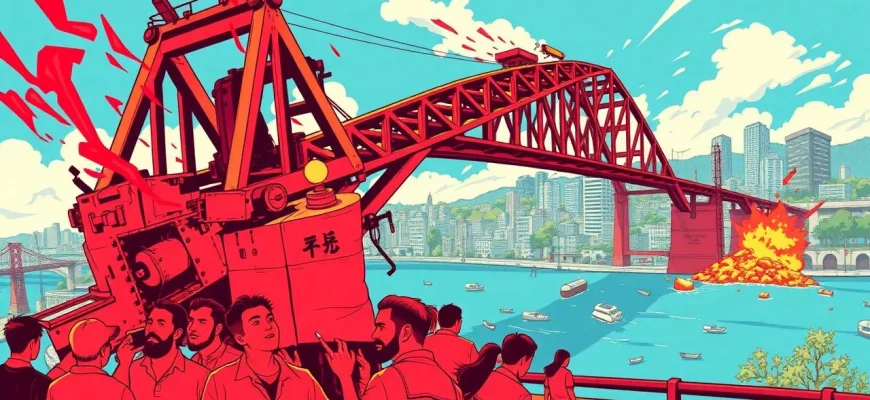 鉄道橋災害映画特集 - 迫力の映像と緊迫感