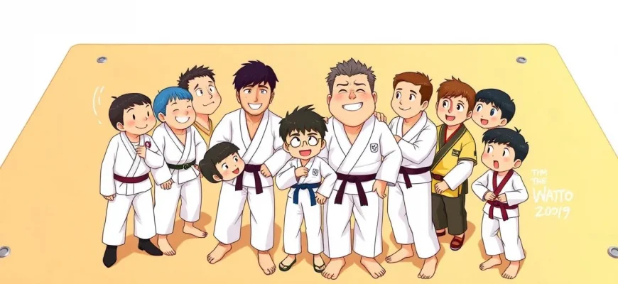 映画コメディー：柔道の世界