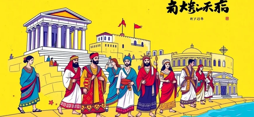 ティルスの街を描く歴史映画