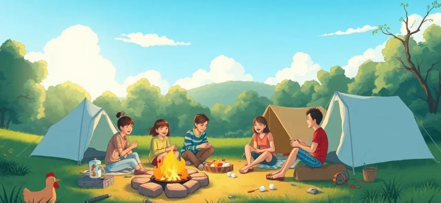 キャンプ場で笑う！コメディ映画のベスト10