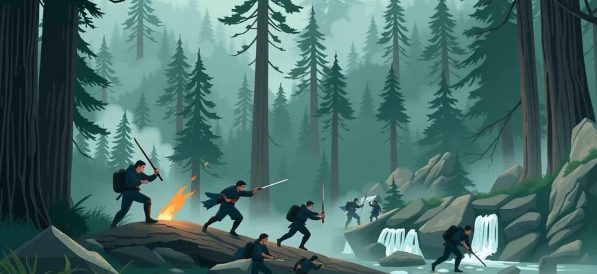 森の戦士たち：アクション映画特集