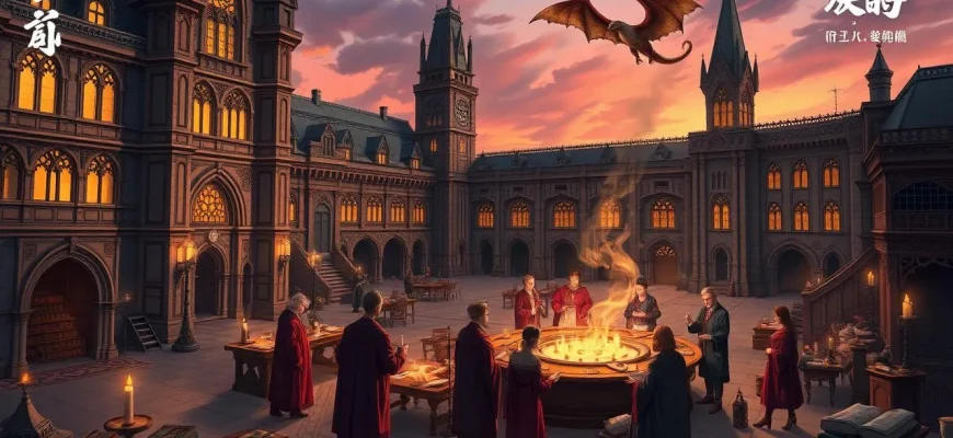 神秘的な魔法学校映画集