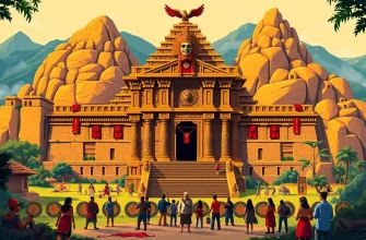 インカの神殿を描く歴史映画