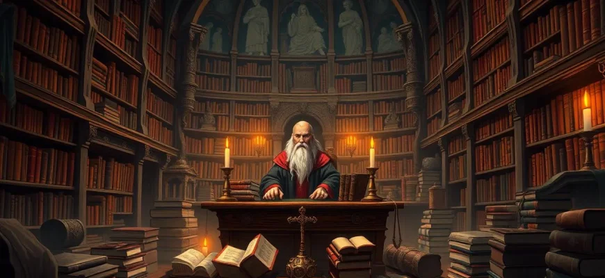 祭司の知識を探る神秘的な映画