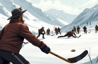 ホッケーとウェスタンの映画