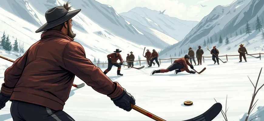 ホッケーとウェスタンの映画