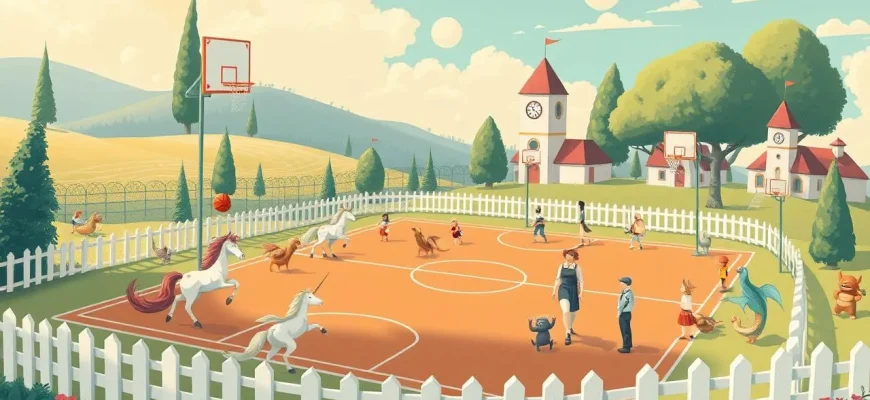 バスケットボールファンタジー映画の世界