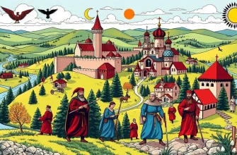 中世ヴォルガ地域の歴史的映画