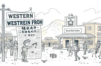 ウェスタン映画と新聞の世界