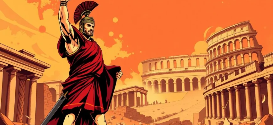 歴史的映画の最高の剣闘士