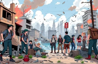 災害後の冒険映画