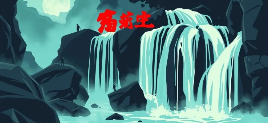 滝を舞台にしたスリラームービー