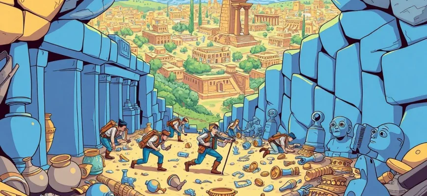 古代宝飾を探す冒険映画のリスト