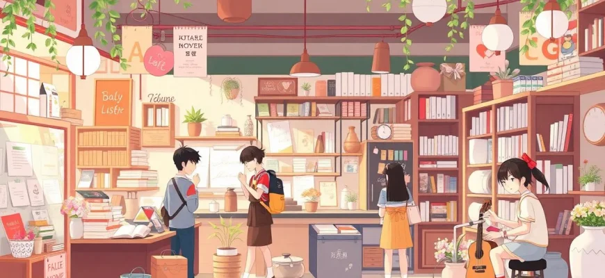 恋愛映画:店の物語