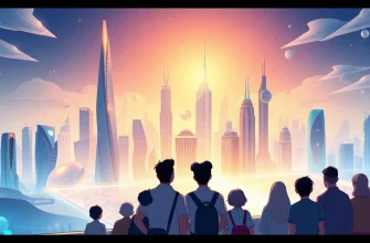 幻想的なホログラフィック映画の世界