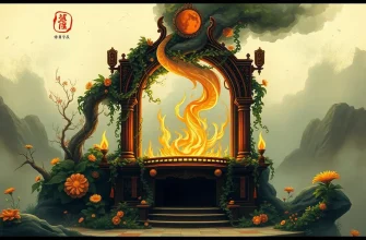 神秘的な火の儀式映画の世界