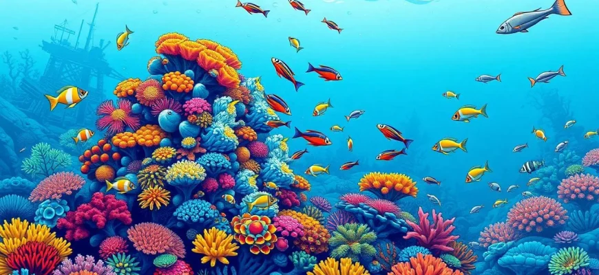 美しい海底世界を探るドキュメンタリー映画