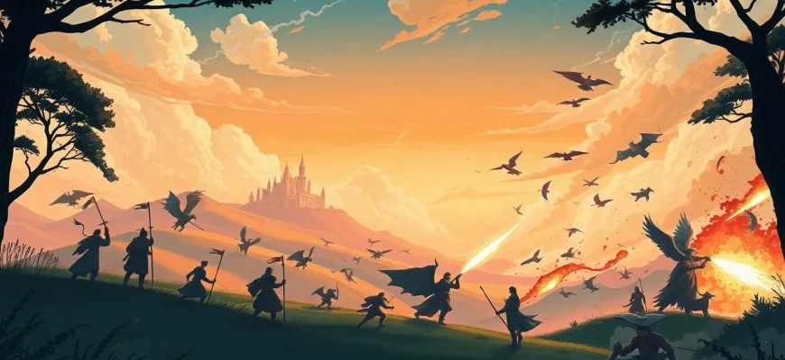 ファンタジー映画のバトル集 - 10選