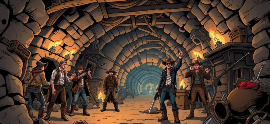 ウェスタン映画の地下世界