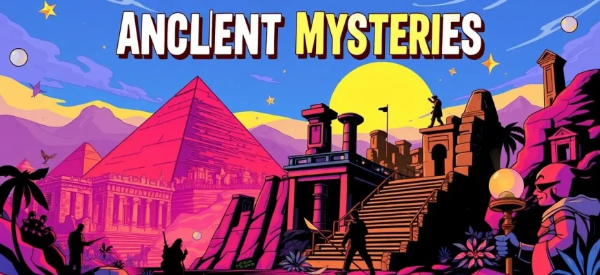 古代の謎を探る冒険映画