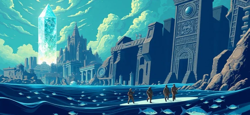 アトランティスのテクノロジーアドベンチャー映画