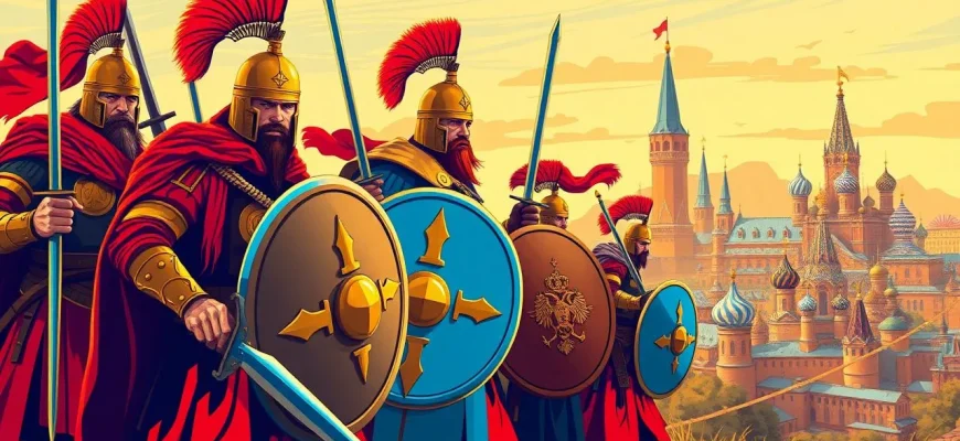古代ロシアの戦士を描いた歴史映画