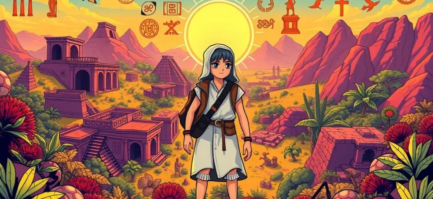 古代の風習を探る冒険映画