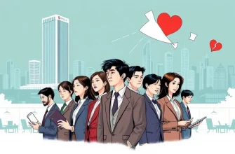 企業の世界を描くメロドラマ映画