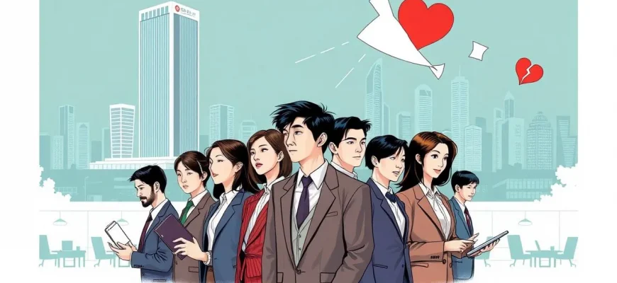 企業の世界を描くメロドラマ映画