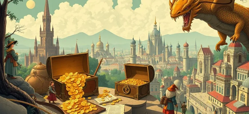 ゴールドを探すファンタジー映画